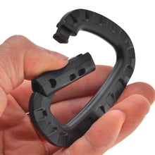 Load image into Gallery viewer, Carabiner Climb Clasp Clip Hook Backpack Molle System D Buckle Military Outdoor Bag Camping Climbing Accessories