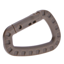 Load image into Gallery viewer, Carabiner Climb Clasp Clip Hook Backpack Molle System D Buckle Military Outdoor Bag Camping Climbing Accessories