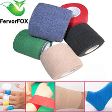 Load image into Gallery viewer, 4.5M Colorful Sport Elastoplast Athletic Kinesiology Elastic Bandage Self Adhesive Wrap Tape Ankle Knee Arthrosis Protector
